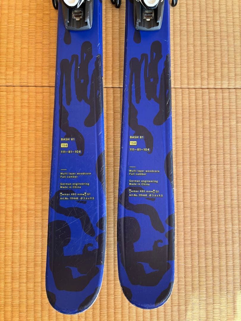 Völkl BASH 81 スキー 158cm