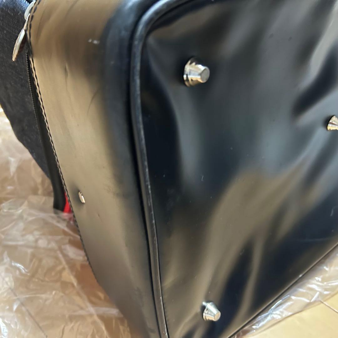 ✨希少✨EVISU エビス　ゴルフ　ボストンバッグ デニム×レザー