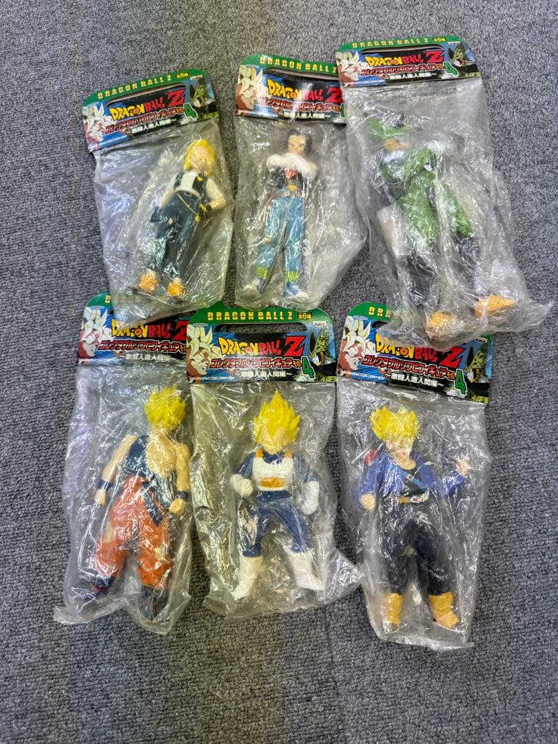 未開封　ドラゴンボールZ　コレクタブルソフビフィギュアその4　激闘人造人間編