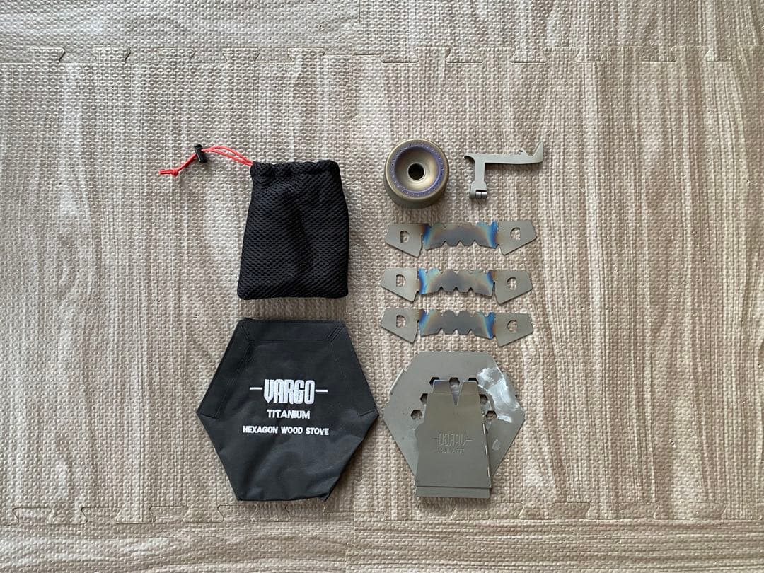 VARGO Hexagon Wood Stove アルコールストーブ