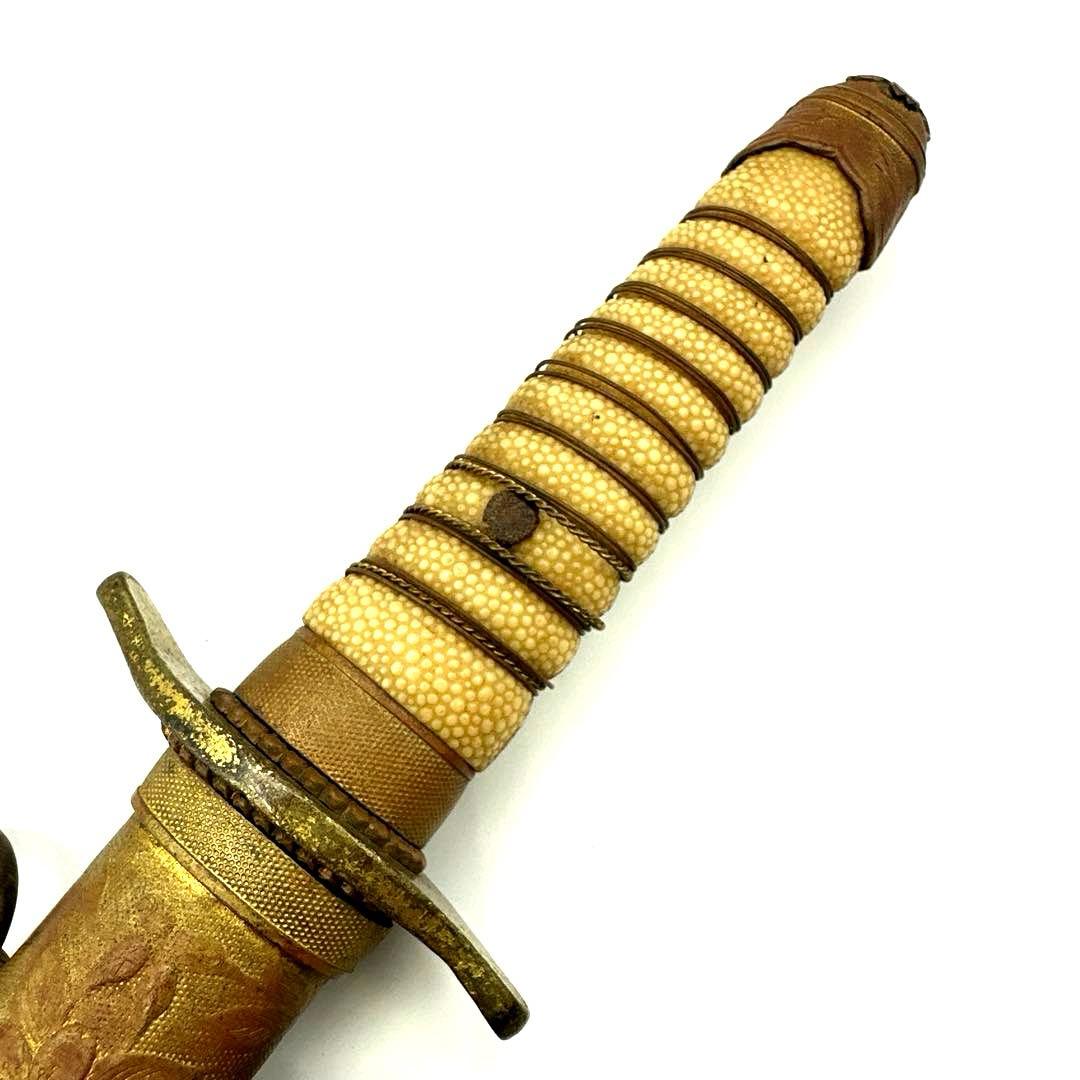 旧日本海軍 短刀 当時物 模造刀