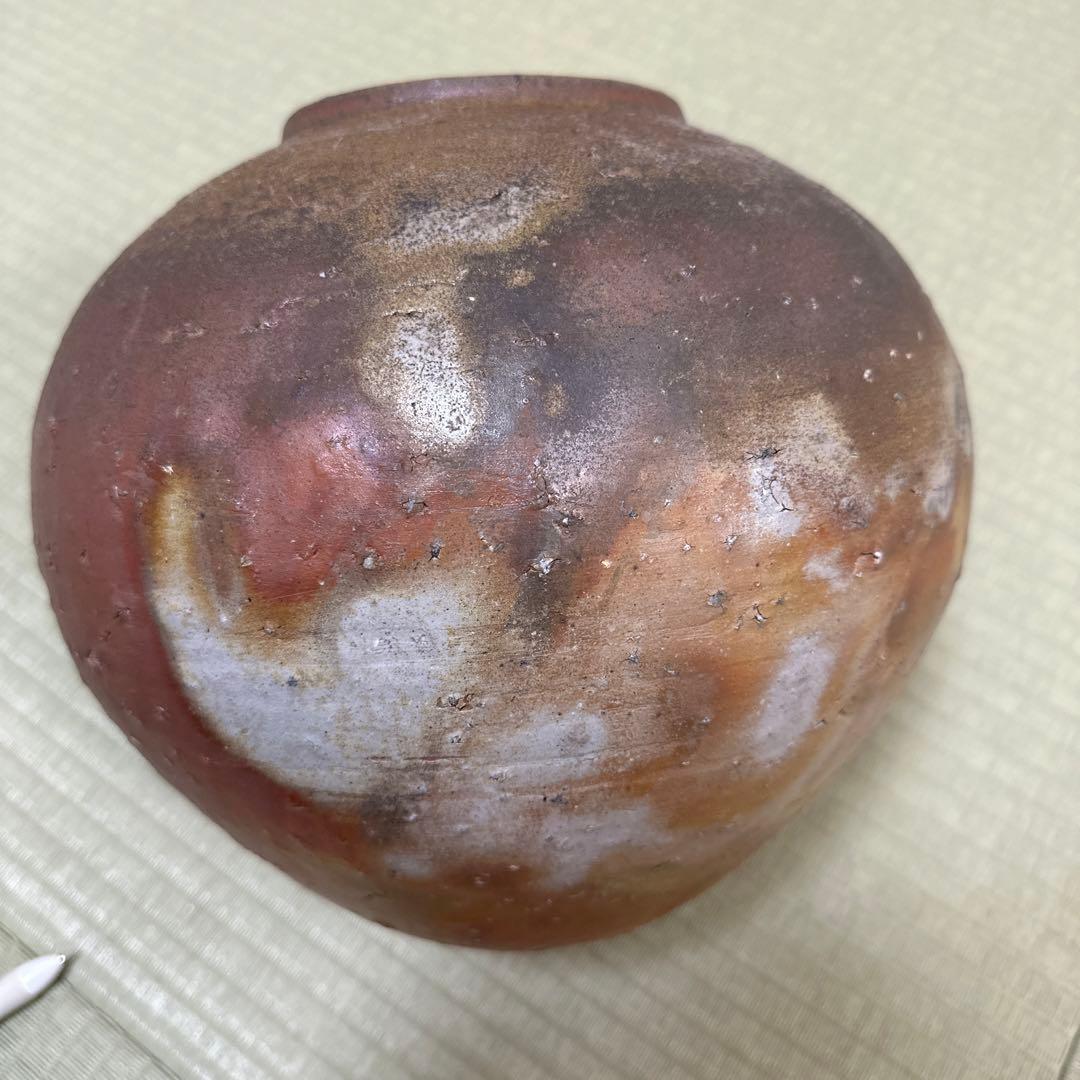 備前焼，壷，人間国宝，花瓶，金重陶陽？