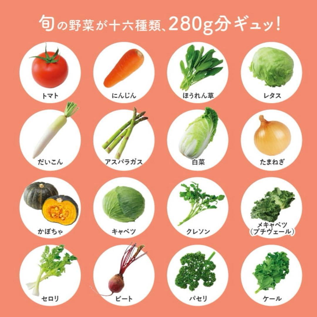 世田谷自然食品　十六種類の野菜ジュース　60本（2ケース）