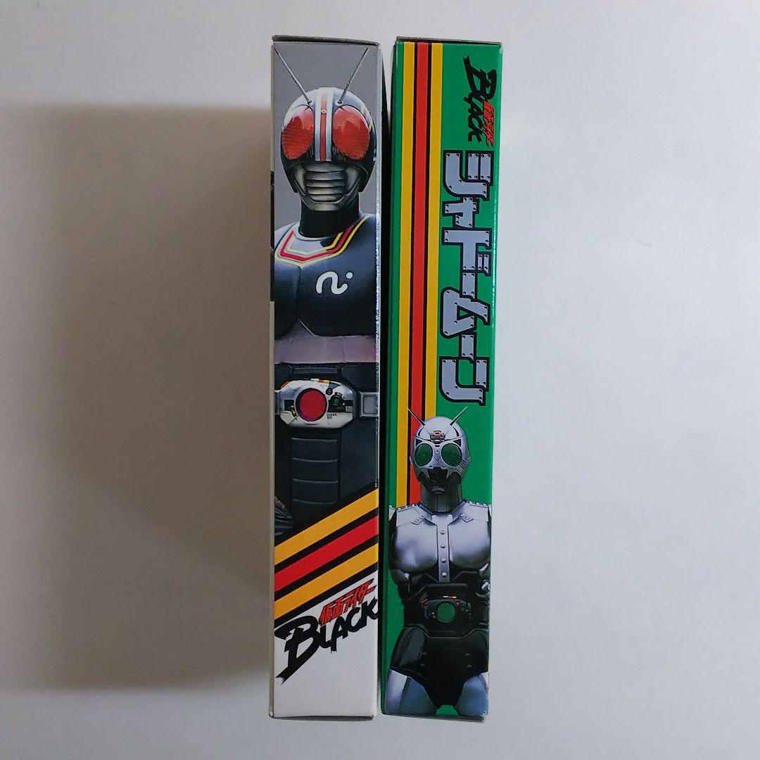 「仮面ライダーＢＬＡＣＫ」ソフビ人形・２個セット（新品・１９８７年＆１９８８年）