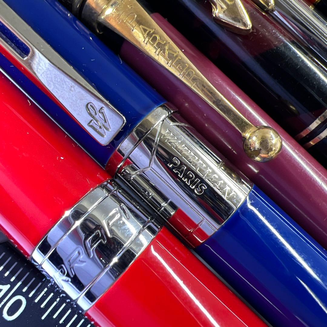 フェラーリ、ウォーターマン、プラチナ等ボールペン　万年筆色々　袋込312g