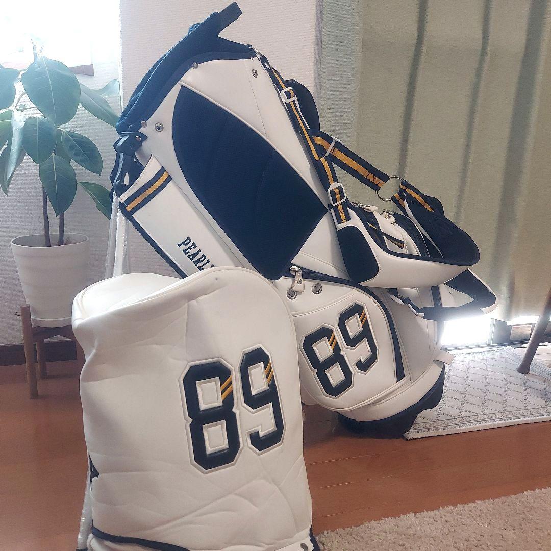 パーリーゲイツ　PEARLY GATES スタンドキャディバッグ 89　ホワイト