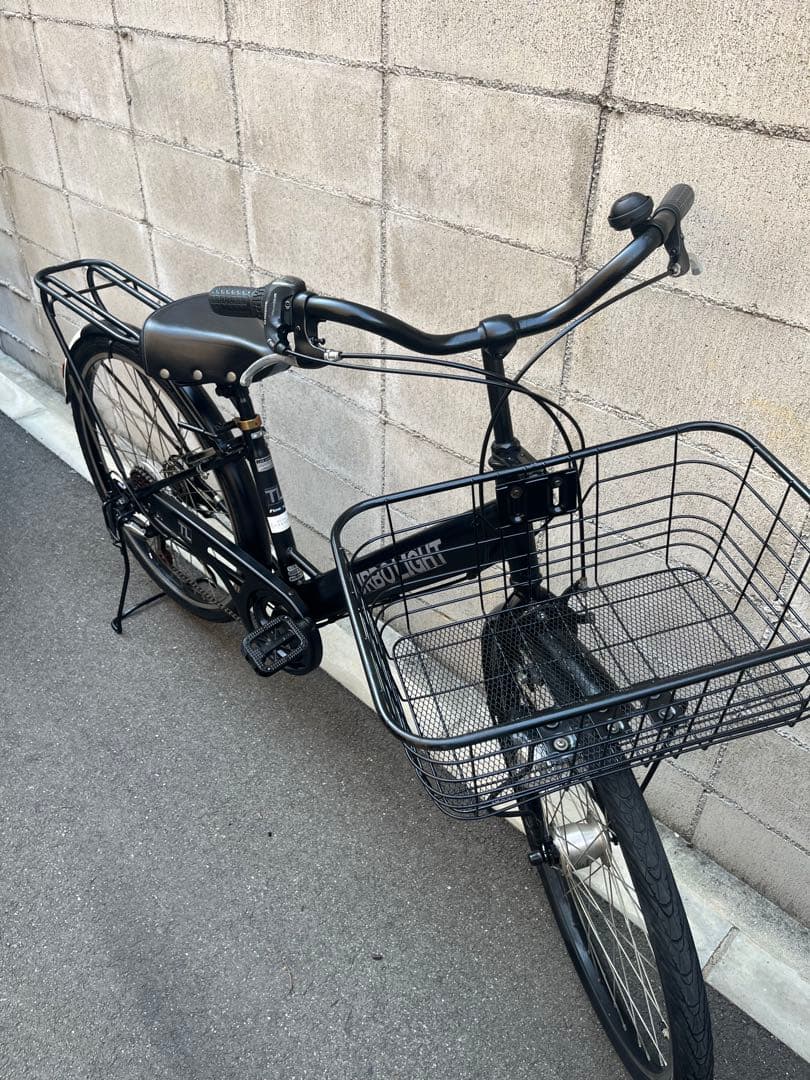 両タイヤほぼ新品　ターボライト　黒