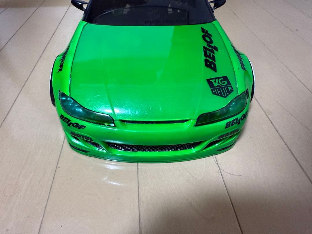 ラジコンボディ　S15シルビア　希少アディクションエアロキット付