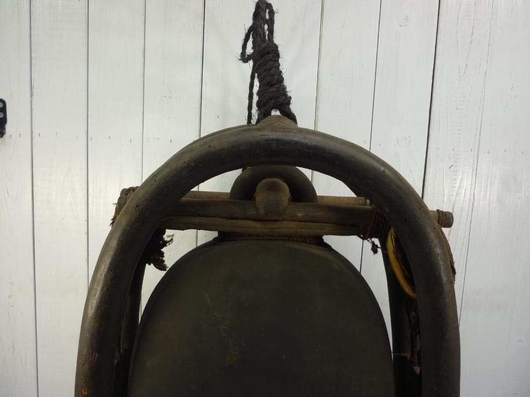 19世紀　タイ　象ベル　エレファント首鐘　アンティークヴィンテージ　T20244