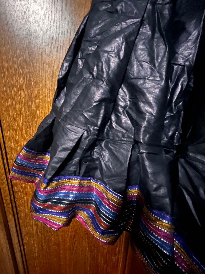 ジプシースカート　ベリーダンス　スカート 25ヤード　黒　サイズ36