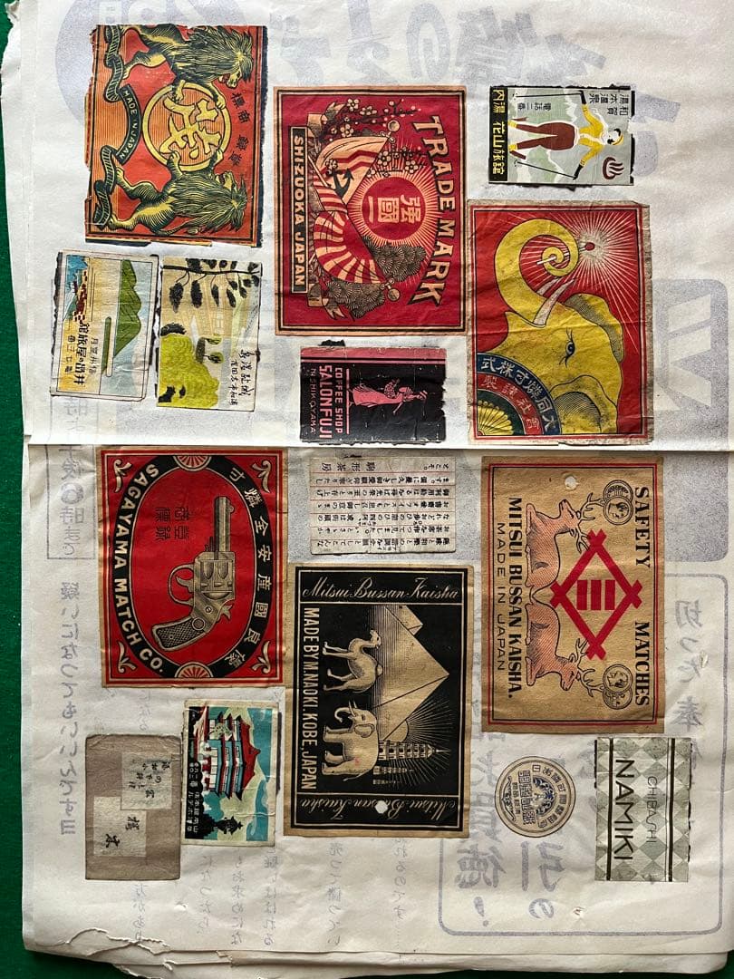 ヴィンテージ　 マッチラベル　数百枚