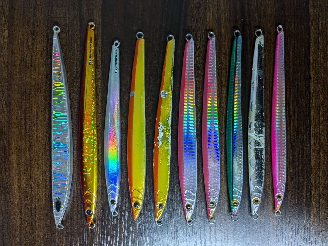 C.B.マサムネ 鉄ジグ ジグパラ バーチカル スイムライダー 10個セット