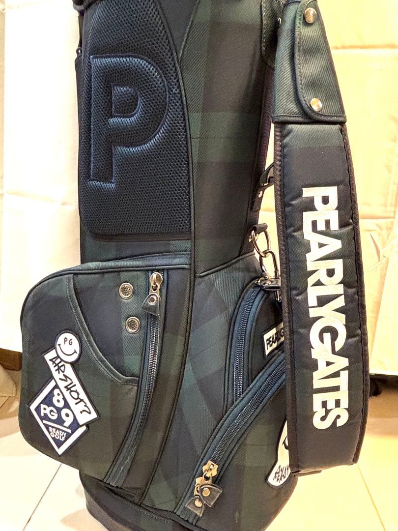 PEARLY GATES スタンド式ゴルフバッグ　キャディバック