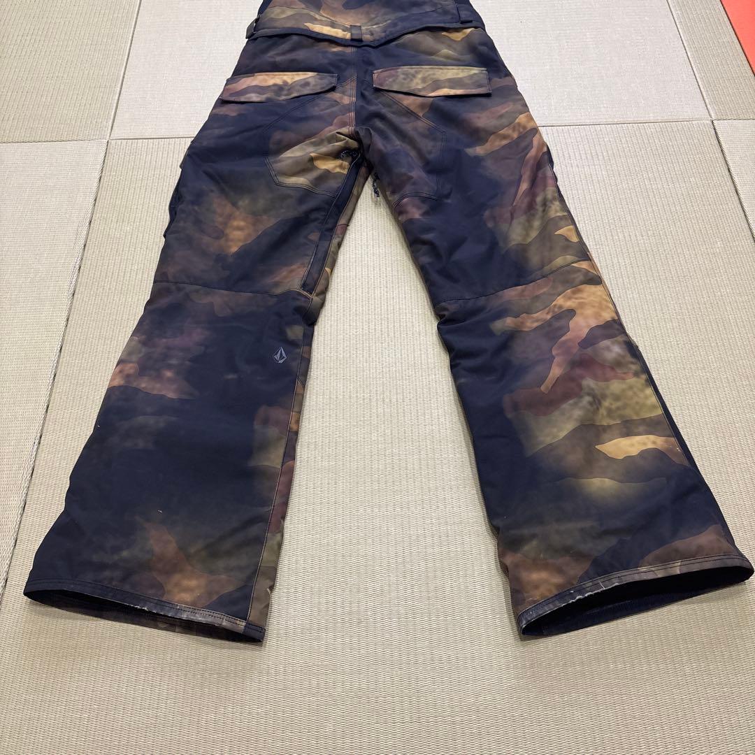 VOLCOM ボルコム キッズ ユース スノーボード ウェア ビブパンツLサイズ