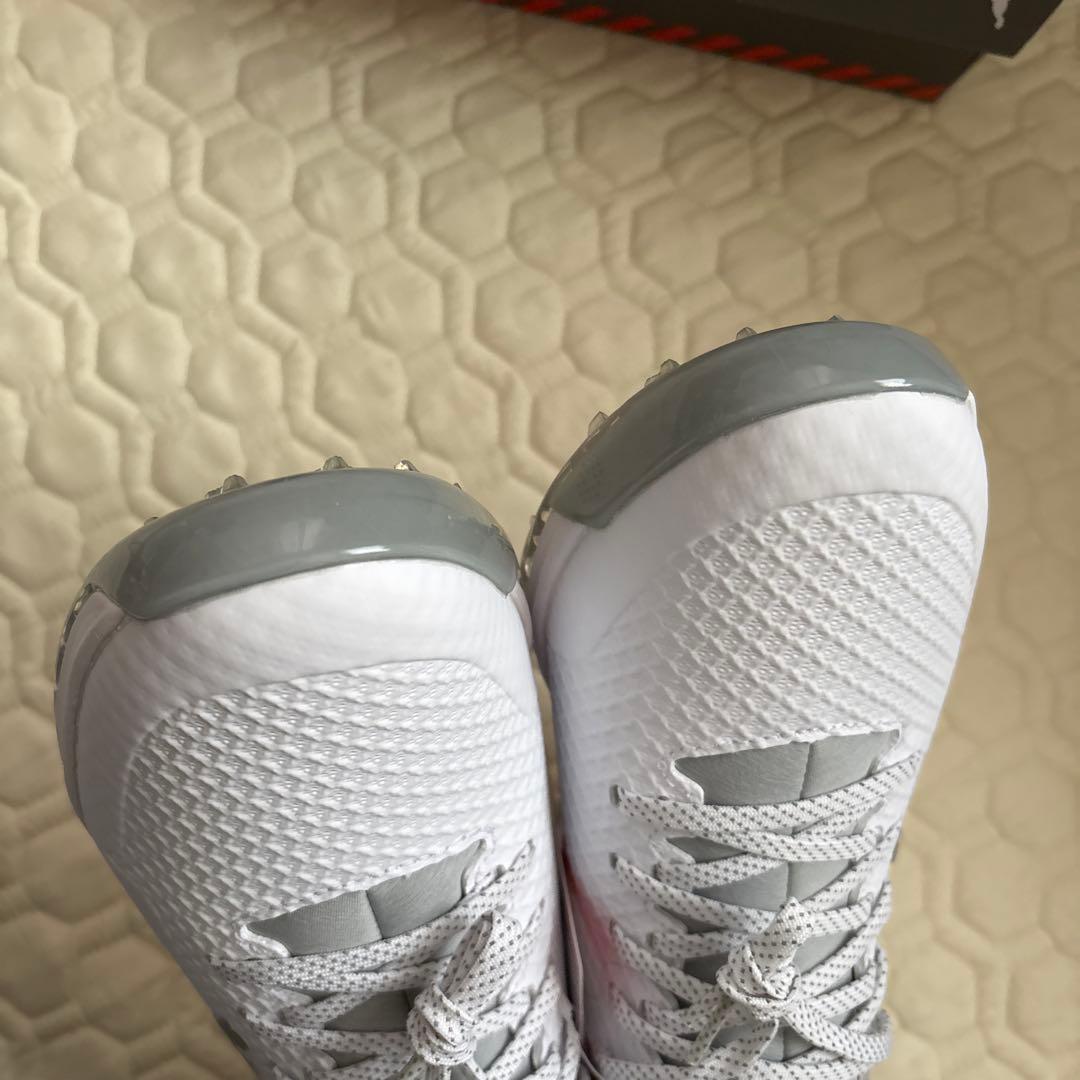 25cm 新品箱付き　プーマゴルフ　レディース　ゴルフシューズ　ホワイト