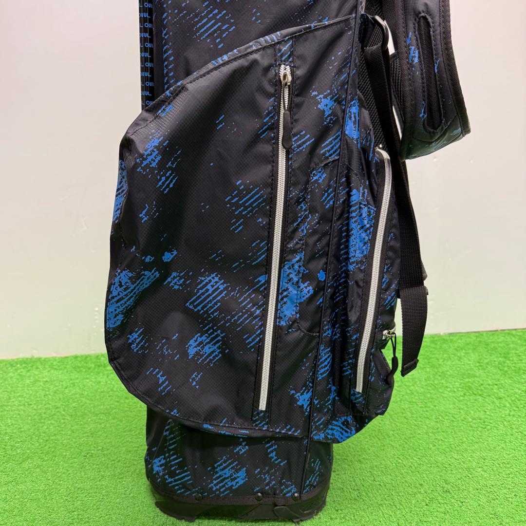 OUUL オウル　キャディーバック　ゴルフバック　９インチ　ブルー