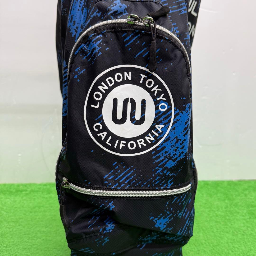 OUUL オウル　キャディーバック　ゴルフバック　９インチ　ブルー