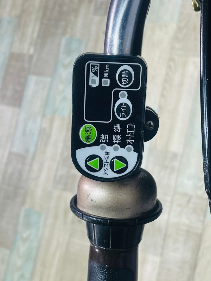 3022ブリヂストン8.9アンペア3人乗り対応子供乗せ　電動アシスト自転車