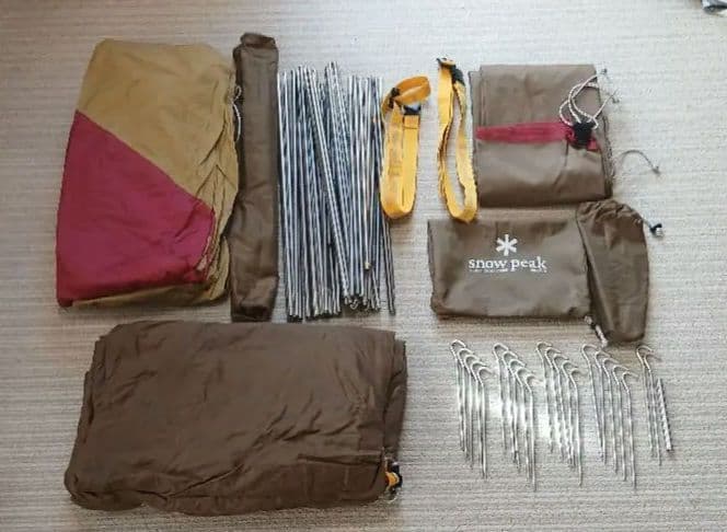 スノーピーク　ランドブリーズ6 SD-316　グランドシートセット