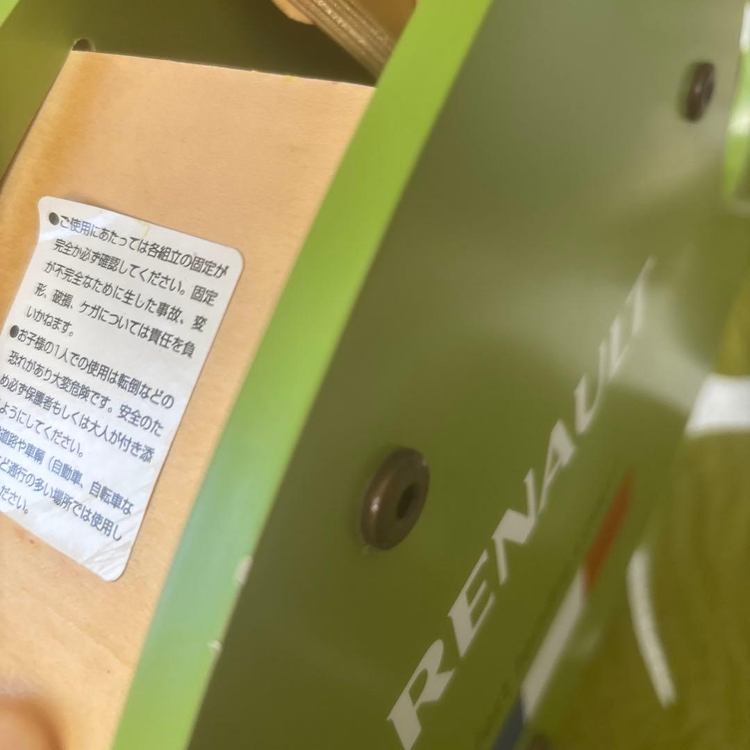 【新品】RENAULT WOODY TRAINEE-BIKE グリーン