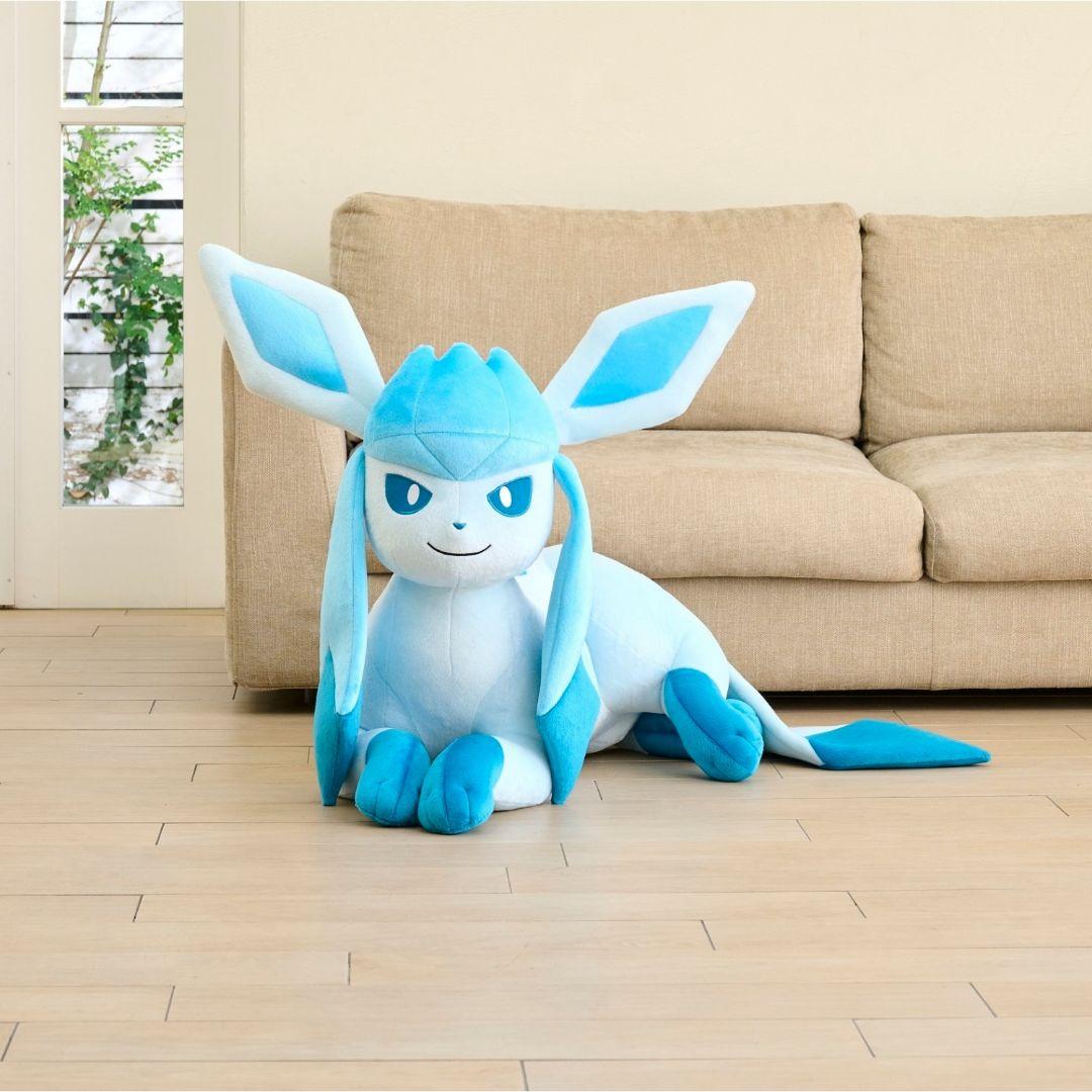 ポケモンセンターオンライン ぬいぐるみ 等身大 グレイシア 寝そべり