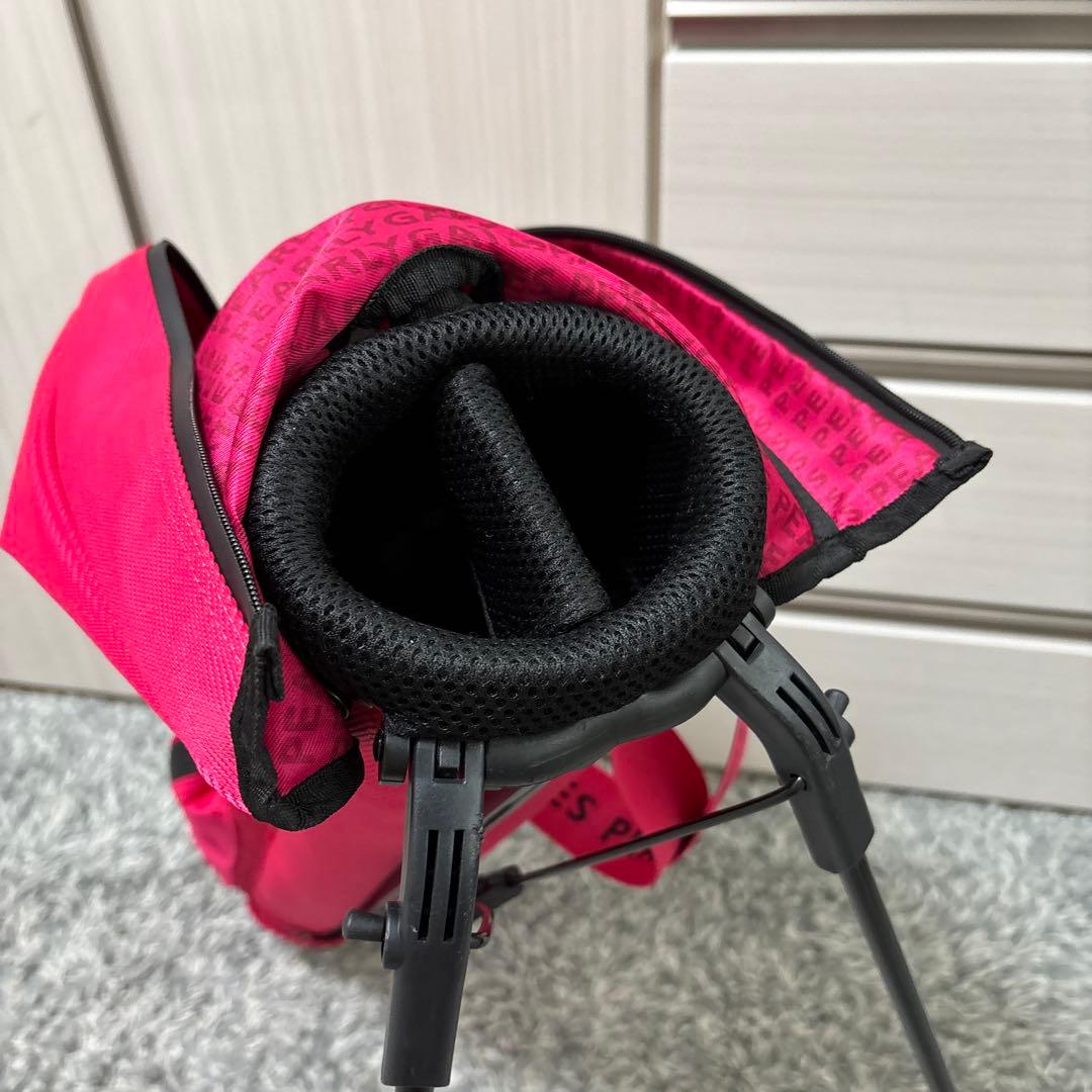 PEARLY GATES セルフスタンド バッグ ピンク　2024年モデル