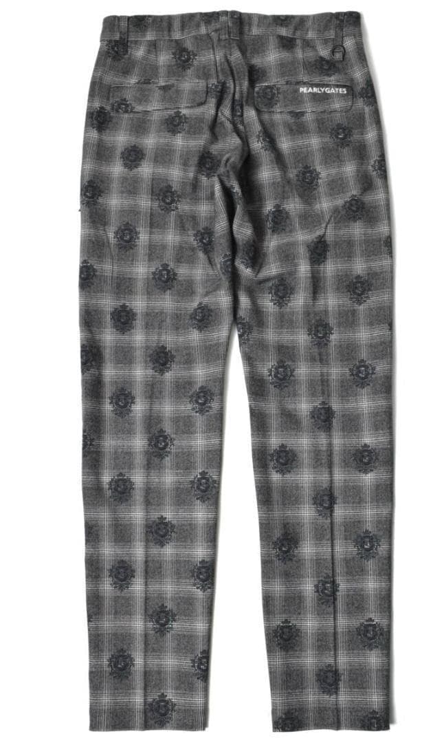 未使用3.3万 パーリーゲイツ 発熱保温 ソフトサーモ パンツ 4 (M) 黒