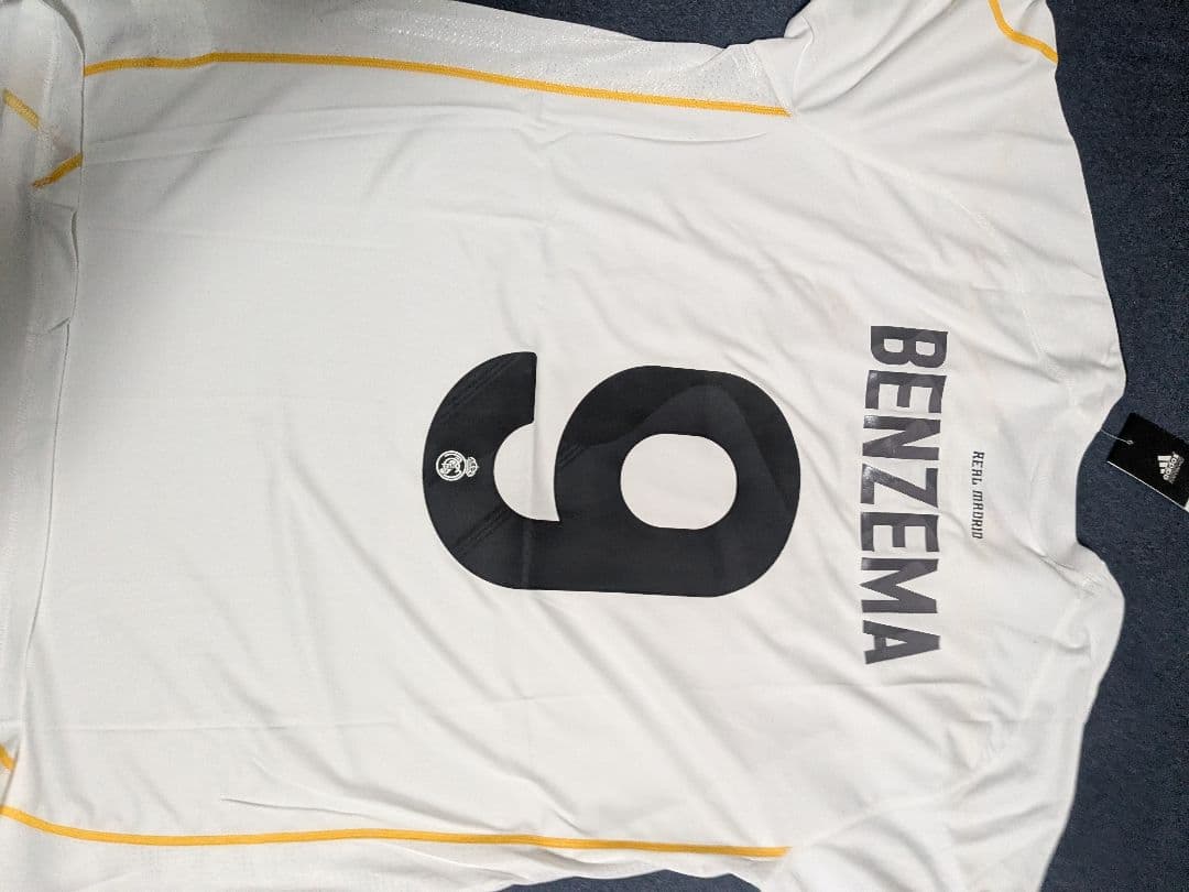 2010-2011レアル・マドリード　レプリカユニ　ベンゼマ　ホワイト