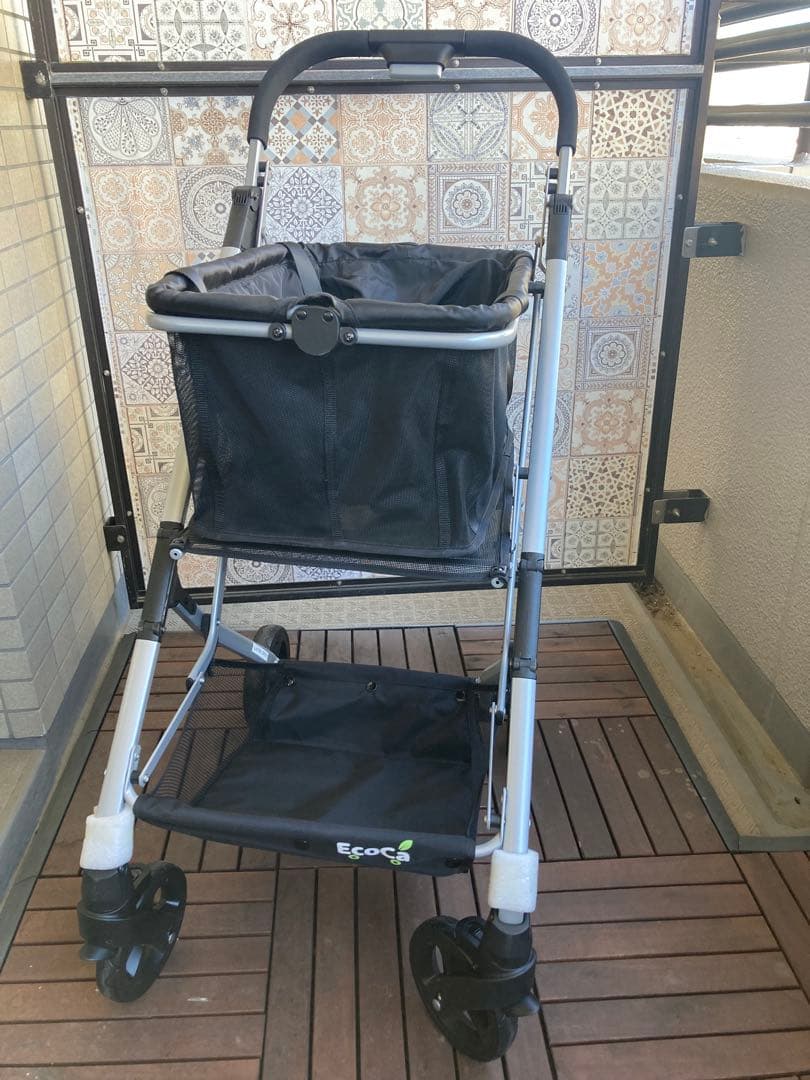 美品　EcoCa エコカ　ショッピングカート　マイバスケット　シルバーカー