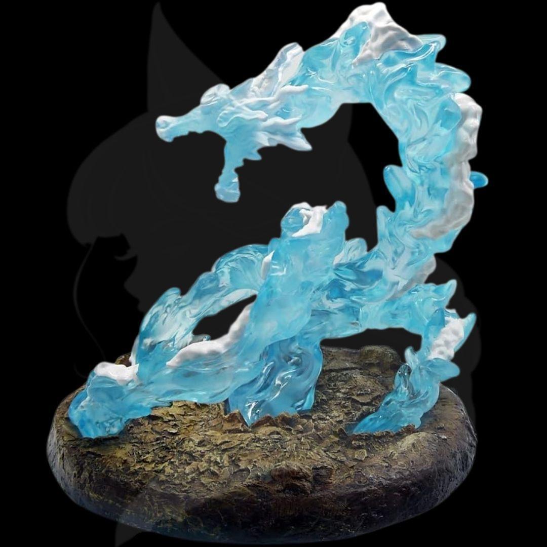 WATER DRAGON EFFECT 発光 ドラゴン エフェクト 台座 水流龍
