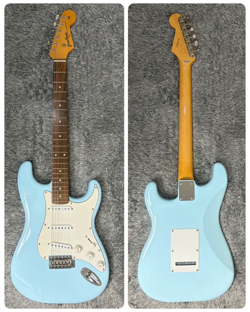 ギター Grassroots G-ST/R Sonic Blue