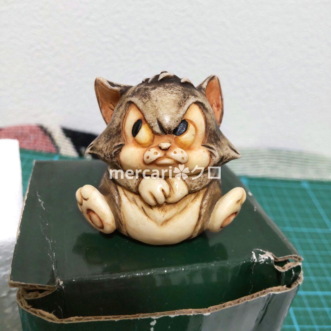 フィガロ　フィギュア　ディズニー　置き物　ピノキオ　ハーモニーキングダム　猫