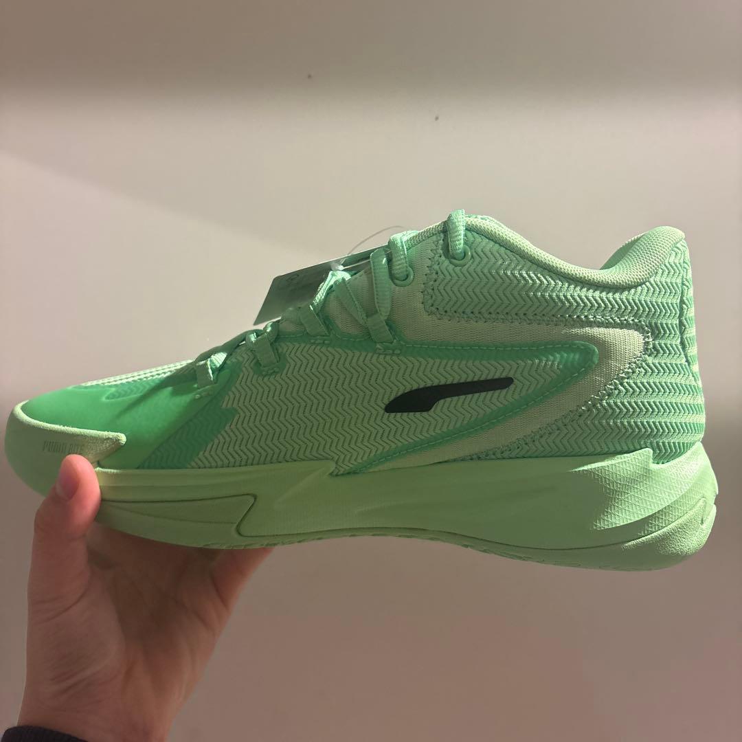 PUMA バスケットボールシューズ ミントグリーン
