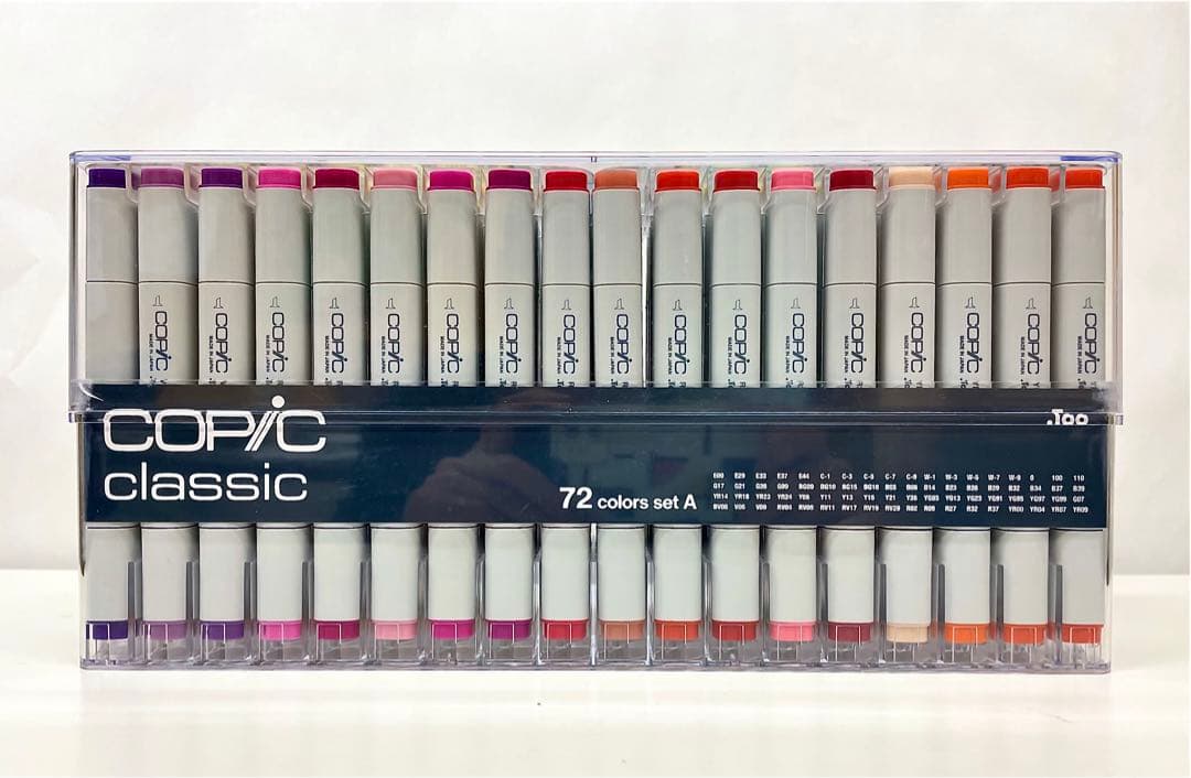 筆記具 COPIC classics 72 coloers A