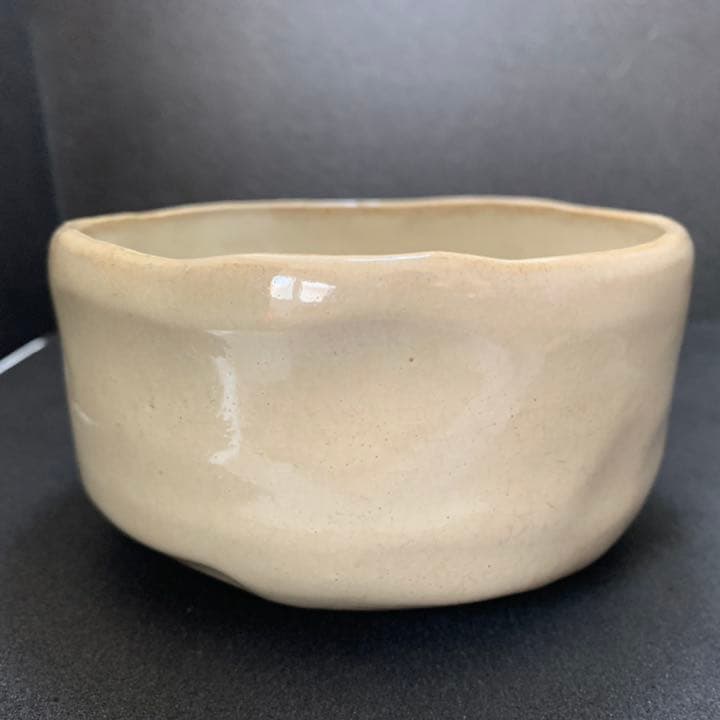 珍品　松田正柏　長闇堂印　赤膚山　碗　長闇堂会(會)設立記念　茶碗　赤はだ焼