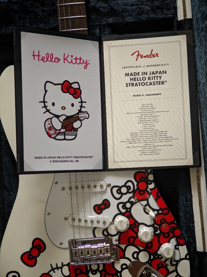 あさひ様ー Fender Hello Kitty Stratocaster
