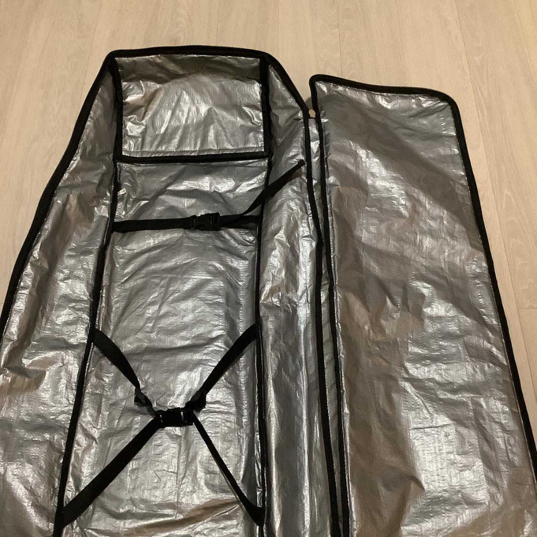 013 152cm ウィーリー キャリースノーボードバッグキャスター