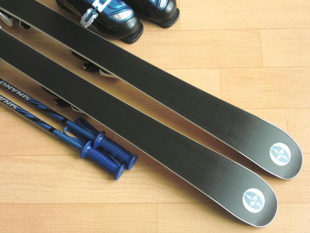 ■■送料無料■OGASAKA■子供用スキーセット■板120■WAX済■■