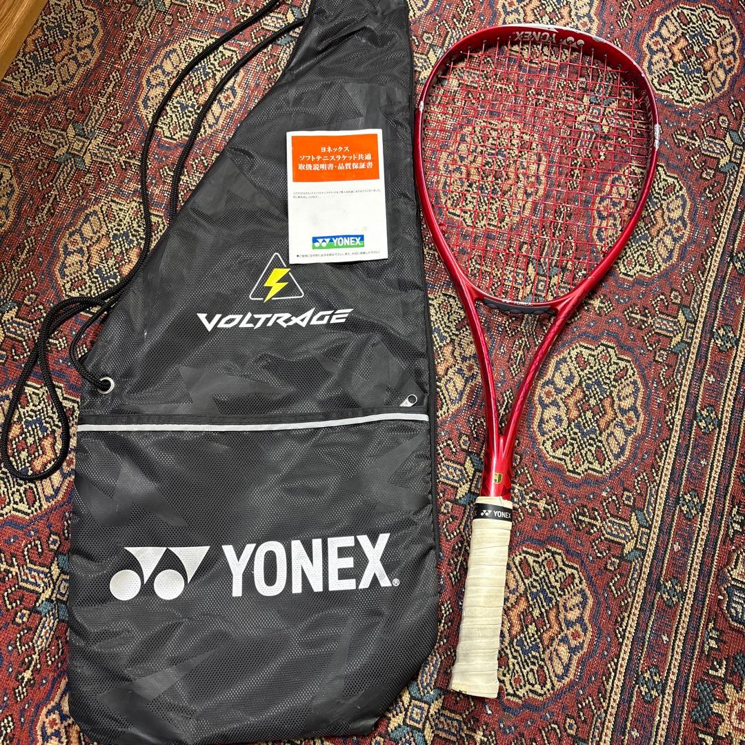 YONEX VOLTRAGE ラケット2本セット、エッジガード(おまけ)