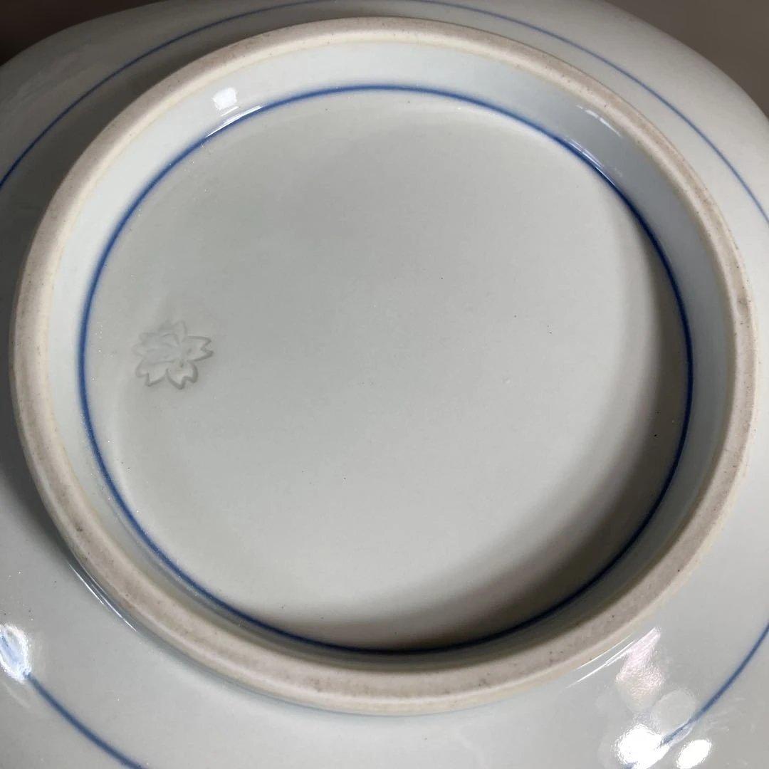 【古伊万里文】古伊万里の伝統　日本名窯　有田古伊万里文　染錦金ミル菖蒲文　花渕鉢