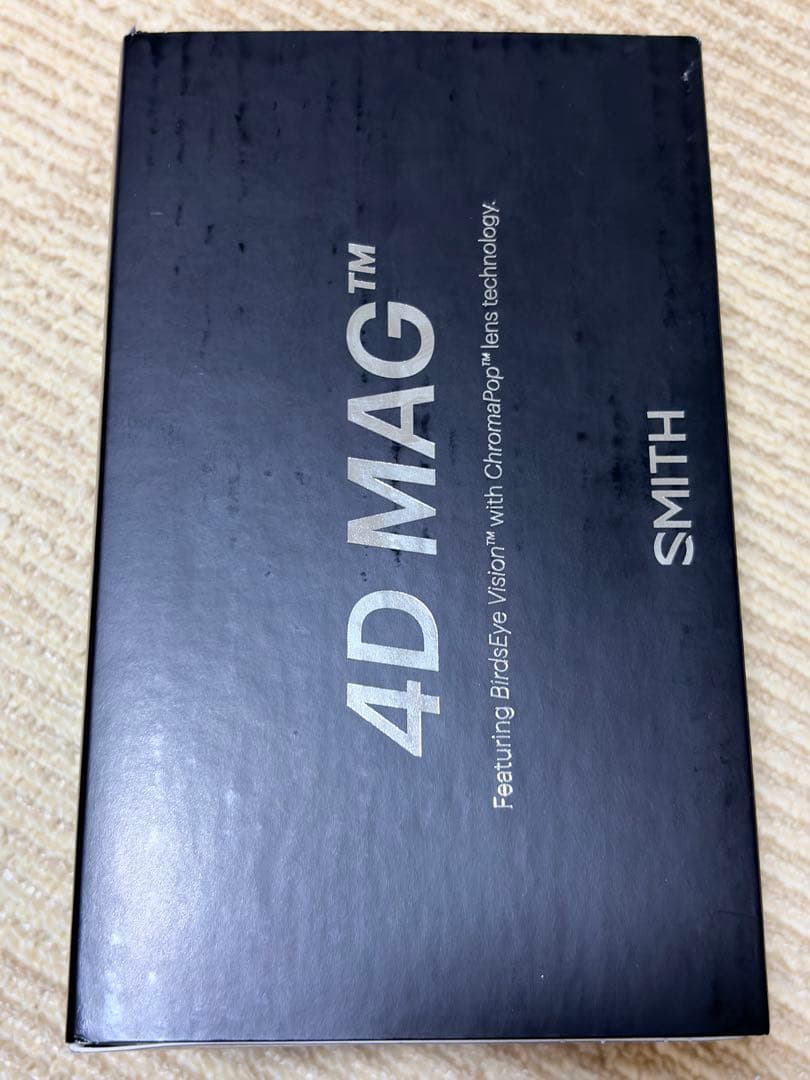 【新品同様】SMITH ゴーグル 4D MAG クロマポップ　アジアンフィット