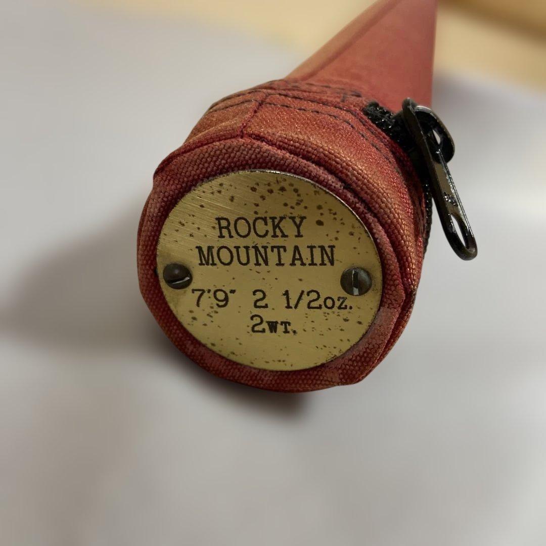 ORVIS ROCKY MOUNTAIN 7’9” 2WT中古フライロッド
