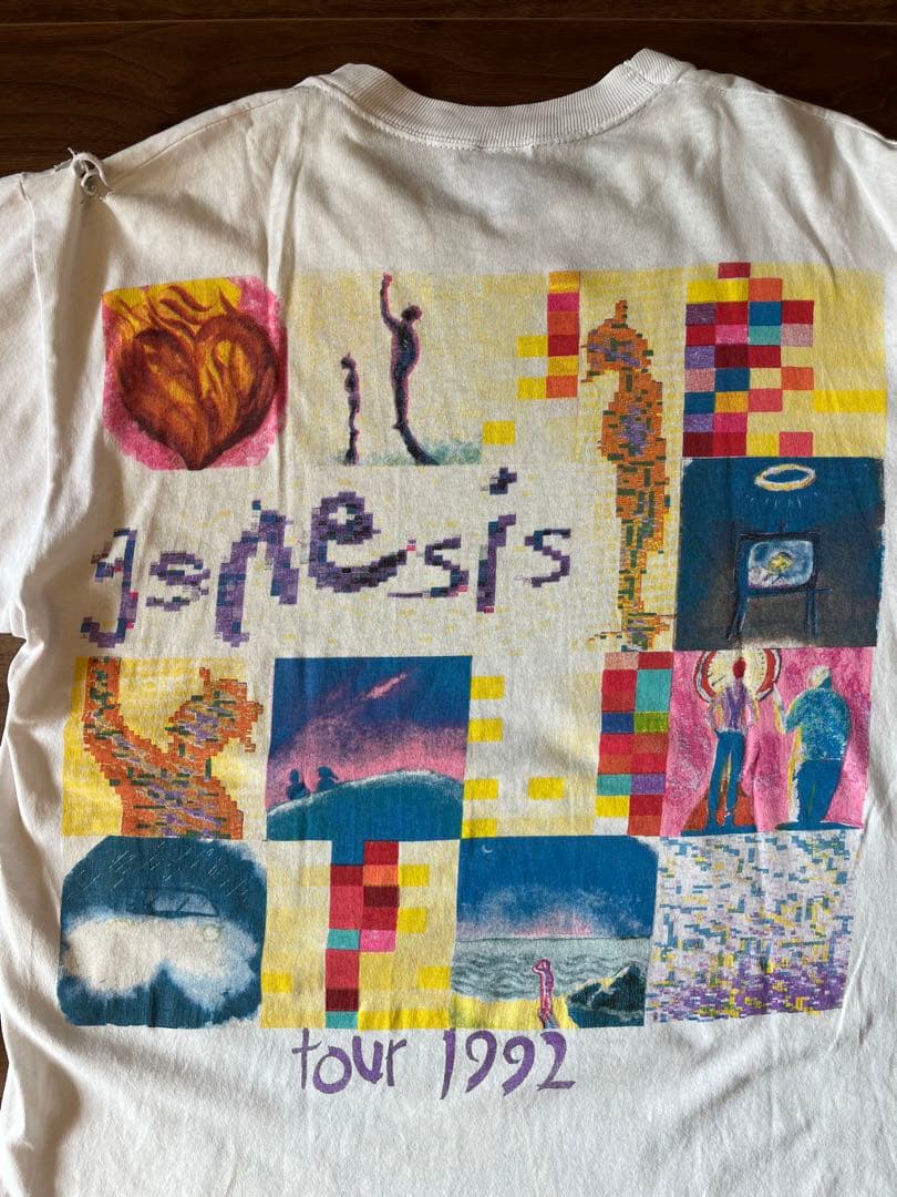 90s バンドT Tシャツ genesis JERZEES XL