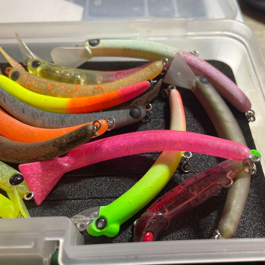 【オリカラ】　グローン　さかさにょろ60fs 16個トラウト　テヘペロ　マジキチ