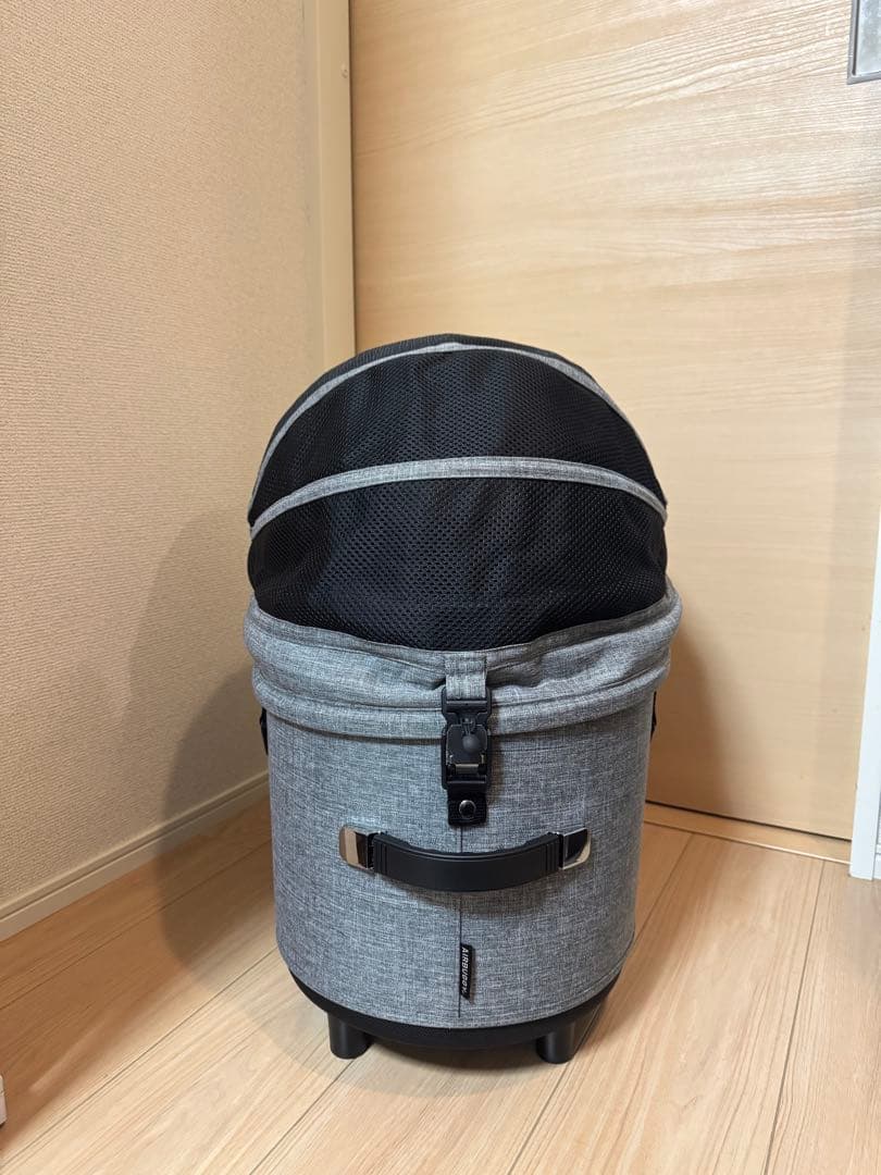 エアバギー ドーム3 レギュラーサイズ アースグレー［コット単品＋バスケット］