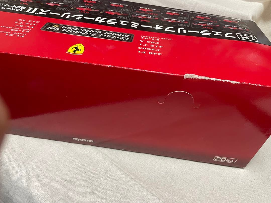 京商 フェラーリ フォーミュラカーシリーズ 2 未組立て 20点