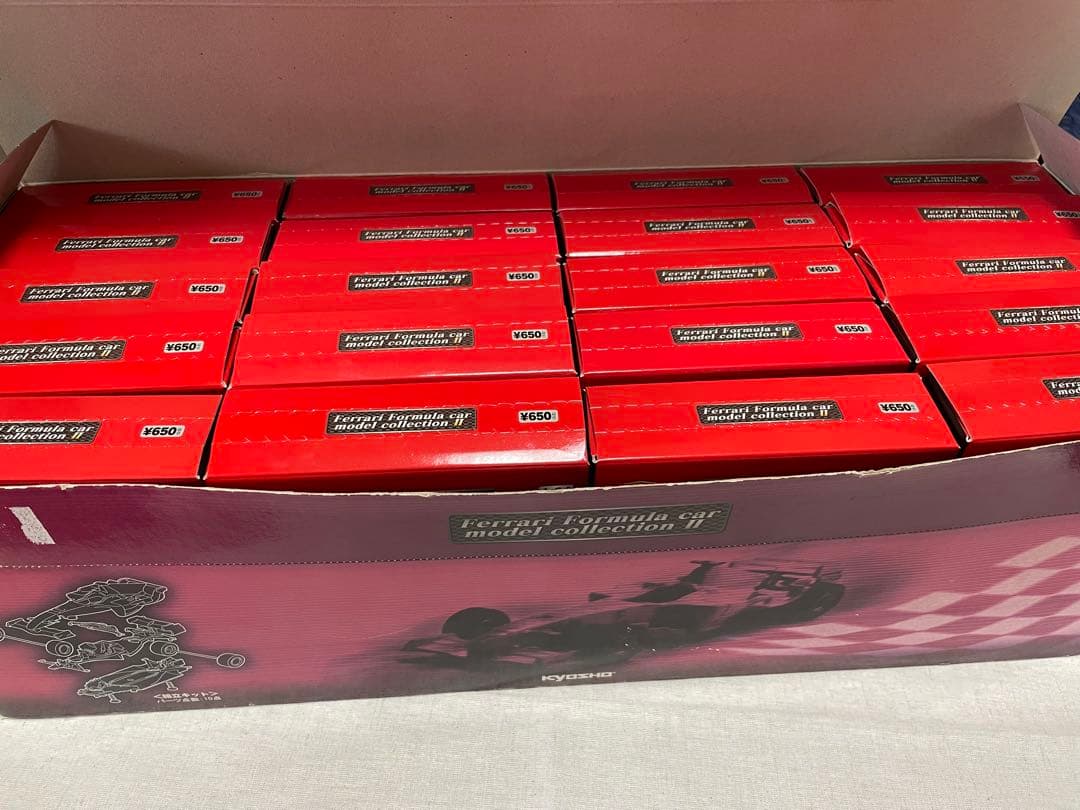 京商 フェラーリ フォーミュラカーシリーズ 2 未組立て 20点