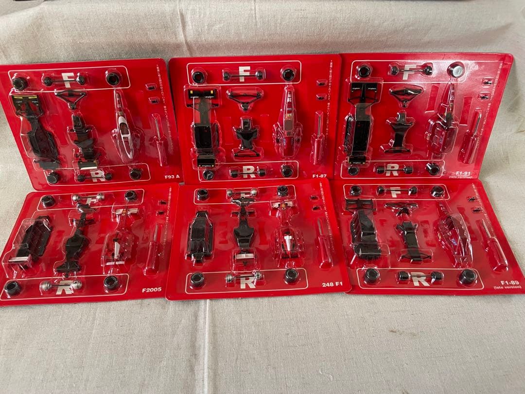 京商 フェラーリ フォーミュラカーシリーズ 2 未組立て 20点