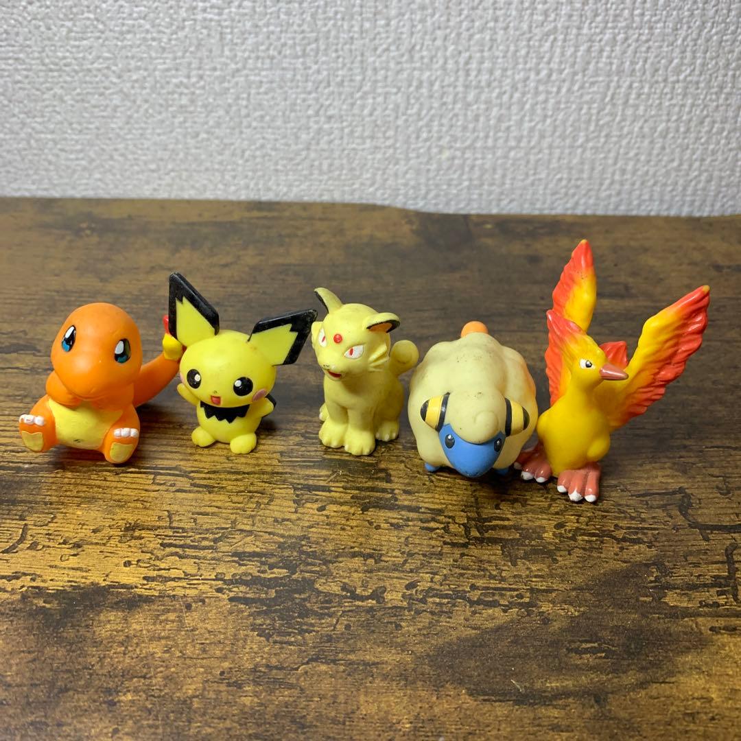 3F 【当時物】ポケモン 指人形 ポケモンキッズ 15体まとめ売り（リザードン・