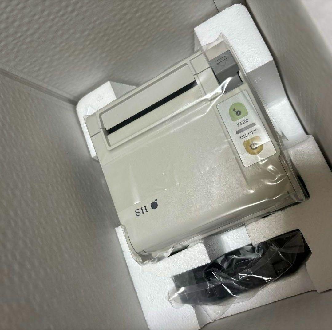 【セイコーインスツル】レシートプリンター 新品 白RP-D10 W27J1-U